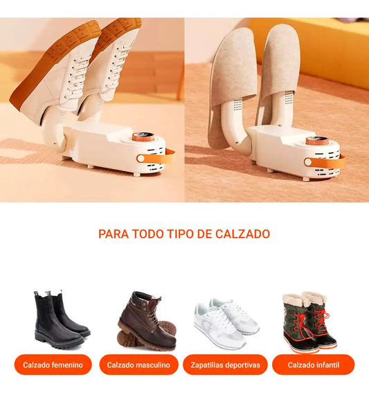 Secador de Zapatos Plegable RS-28 | Secado Rápido y Silencioso